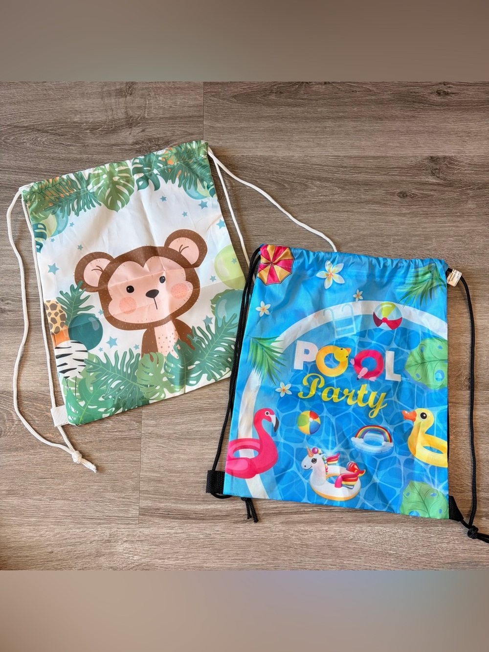 Kids drawstring bags